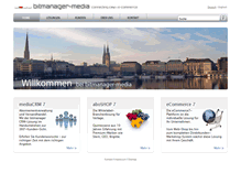 Tablet Screenshot of bitmanager.de